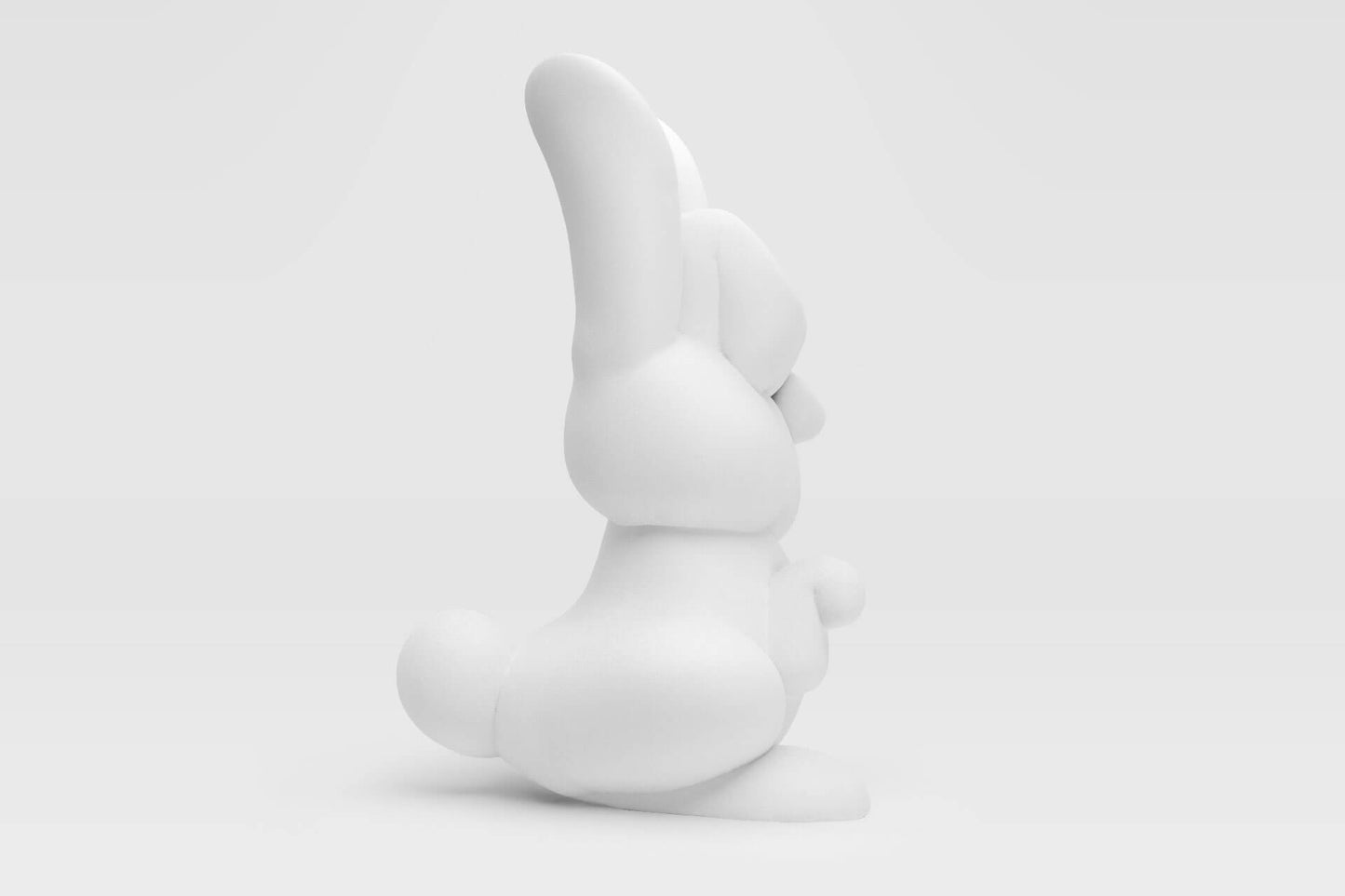 The right side of Zepps' resin sculpture Bunny