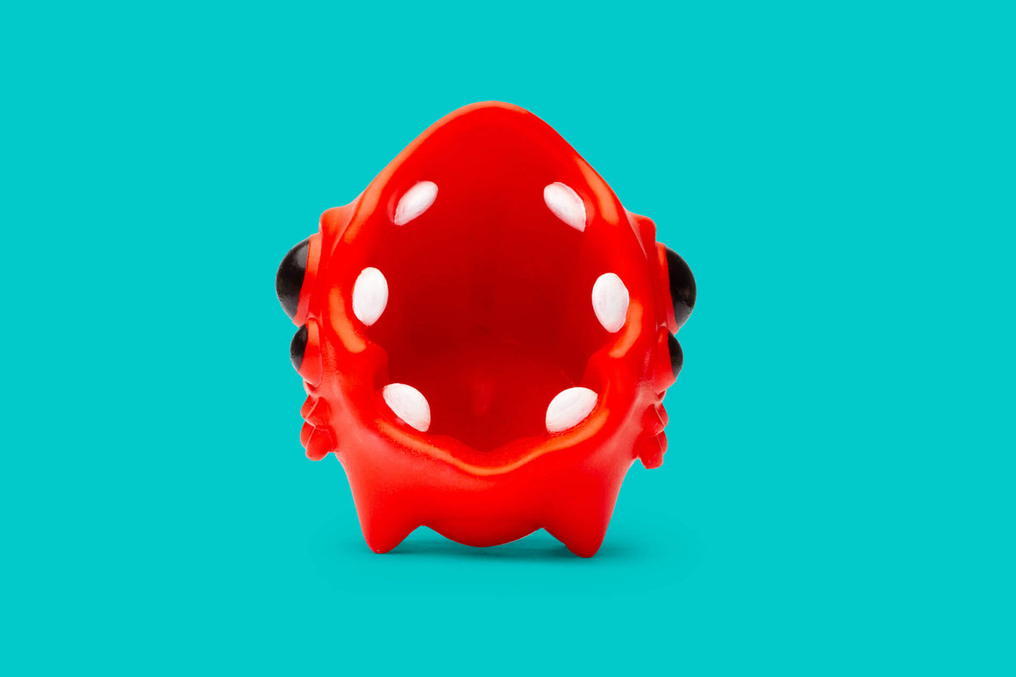 The front side of Zepps' resin sculpture Red MoonBeast