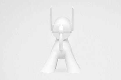 The back side of Zepps' resin sculpture WatchDog